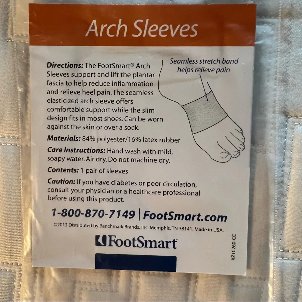 FootSmart arch sleeves